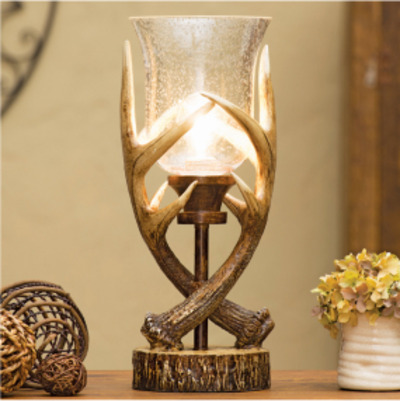 Antler Lodge Uplight Lamp