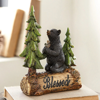 Blessed Praying Bear Figurine