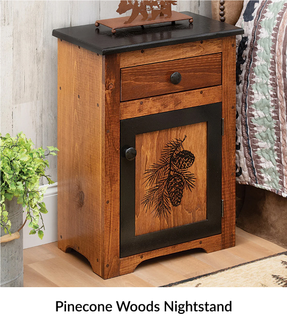 Pinecone Woods Nightstand