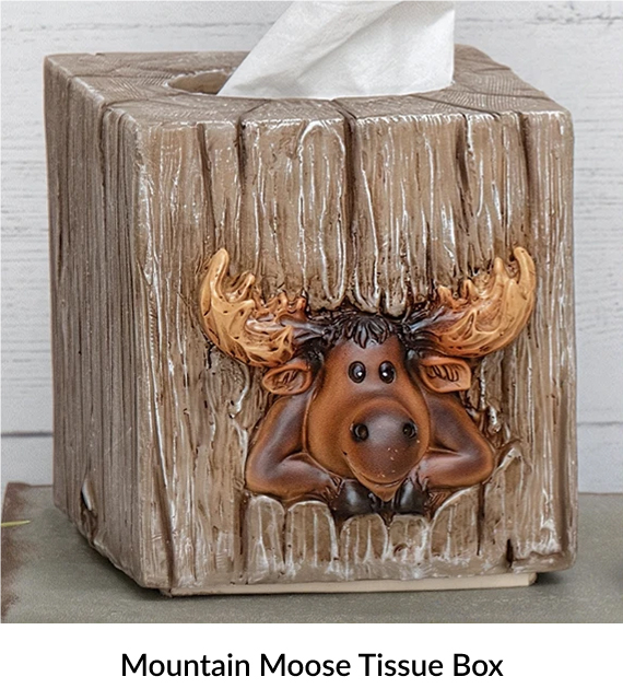 Mountain Moose Tissue Box