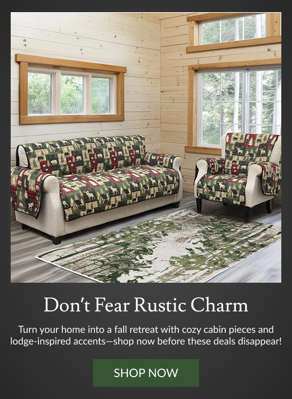 Don't Fear Rustic Charm | Shop Now