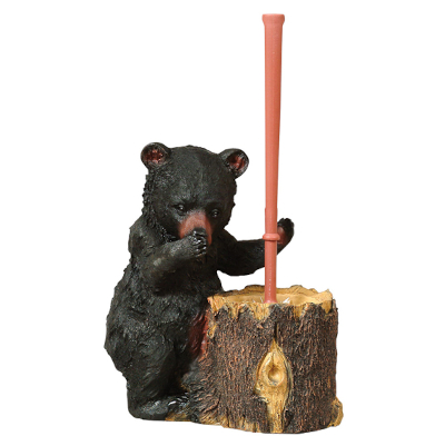 Black Bear Toilet Brush