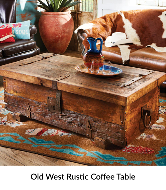 Old West Rustic Coffee Table