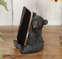 Black Bear Cub Cell Phone Holder