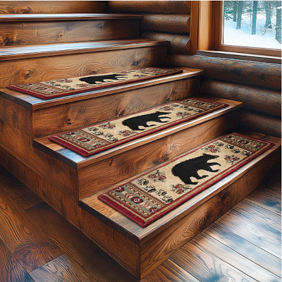 Black Bear Stair Tread