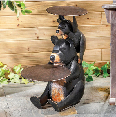 Whimsical Bears Metal Table