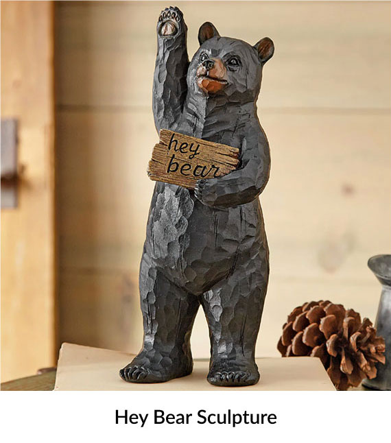 Hey Bear Sculpture