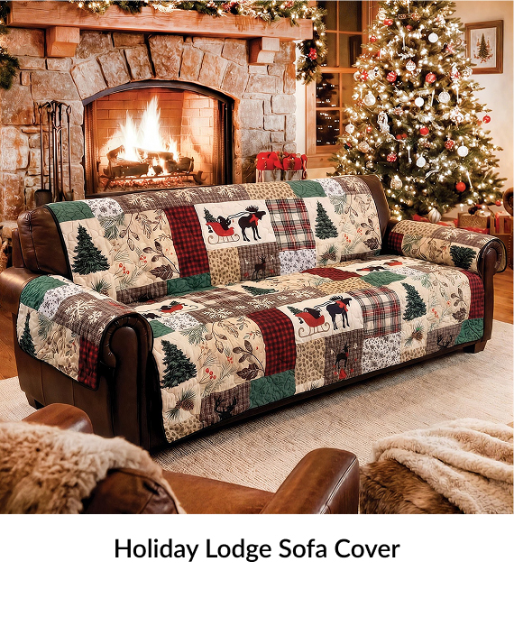 Holiday Lodge Sofa Cover