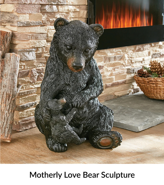 Motherly Love Bear Sculpture