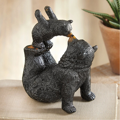 Playtime with Mom Bear Sculpture