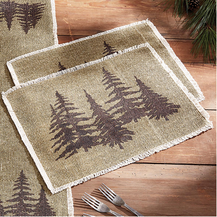 Five Pines Placemats - Set of 4