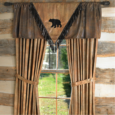 Black Bear "V" Valance
