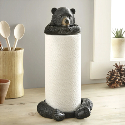 Whimsical Bear Paper Towel Holder