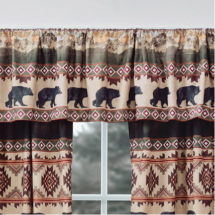 Black Bear Summit Valance