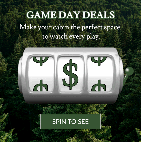 Game Day Deals | Spin To See