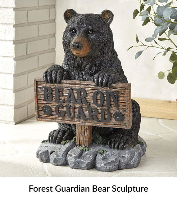 Forest Guardian Bear Sculpture