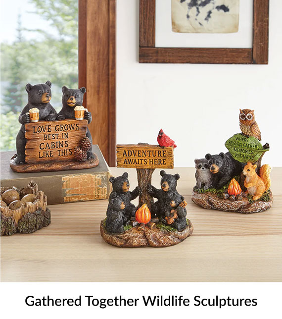 Gathered Together Wildlife Sculptures