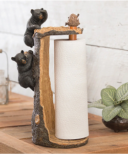 Bear Climbing Paper Towel Holder