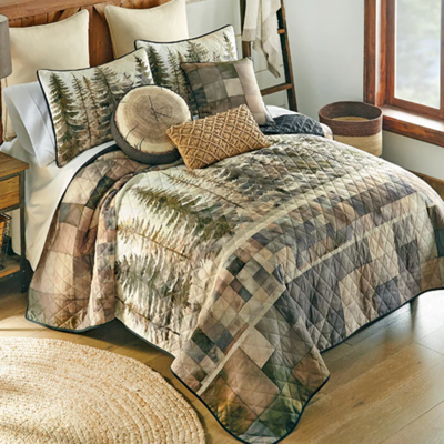 Misty Forest Quilt Bedding Collection