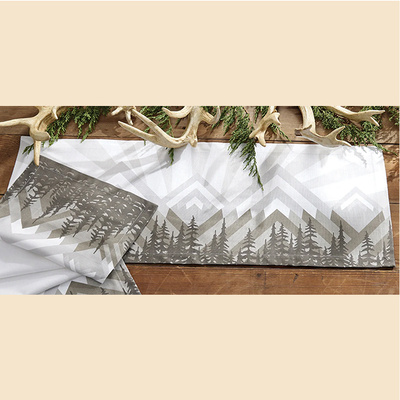 Mountain Ridge Table Runner - 36 Inch