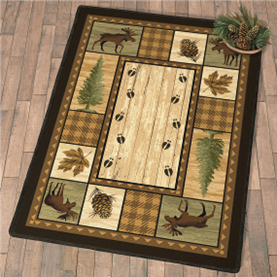 Moose Lodge Retreat Rug Collection
