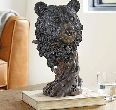 Woodland Bear Sculpture