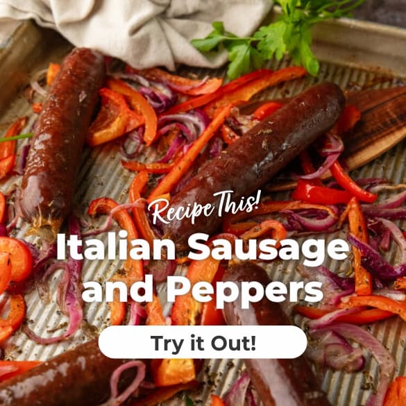 Italian Sausage & Peppers, Amanda Scarlati