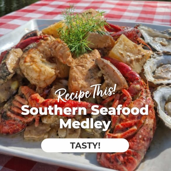 Featured Recipe: &nbsp;Spicy Southern Seafood Medley by Daniel Moran