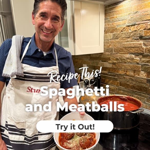 spaghetti and meatballs