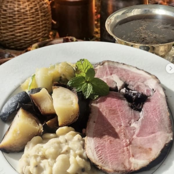 Chef Daniel, Stuffed Lamb