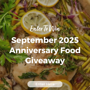 Enter to win - September Food Giveaway