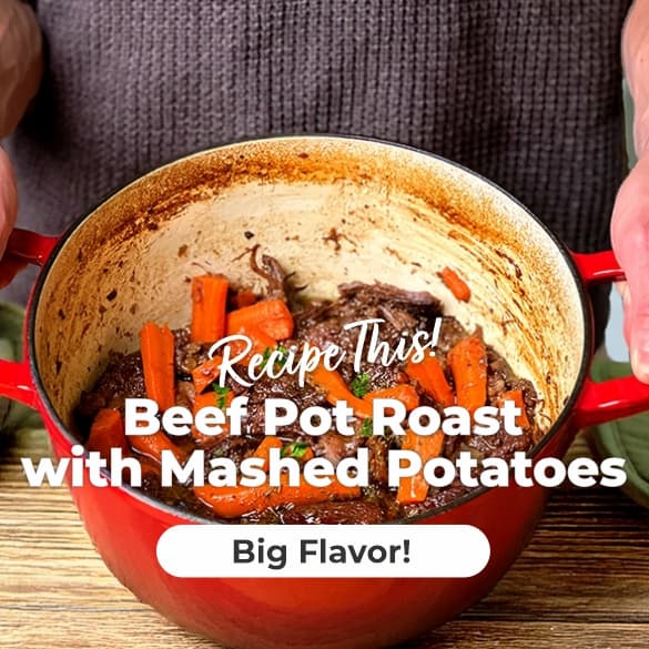 Ethan Paff, beef pot roast