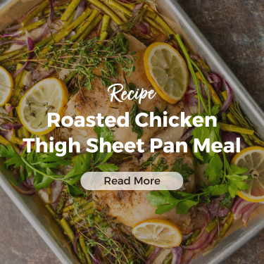 Recipe, chicken sheet pan meal