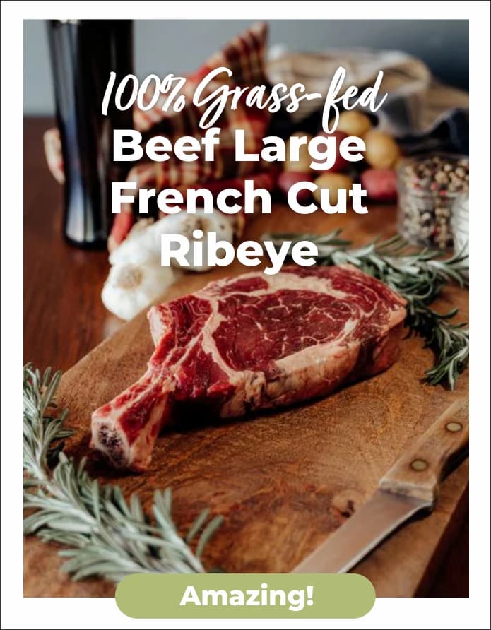 grass-fed beef ribeye