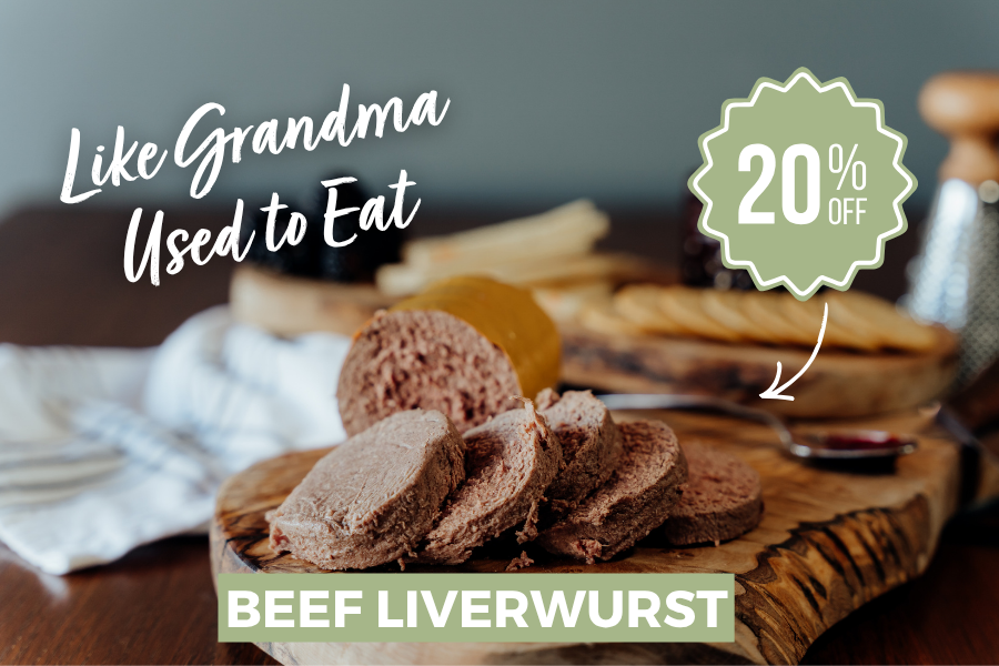 20% OFF Beef Liverwurst