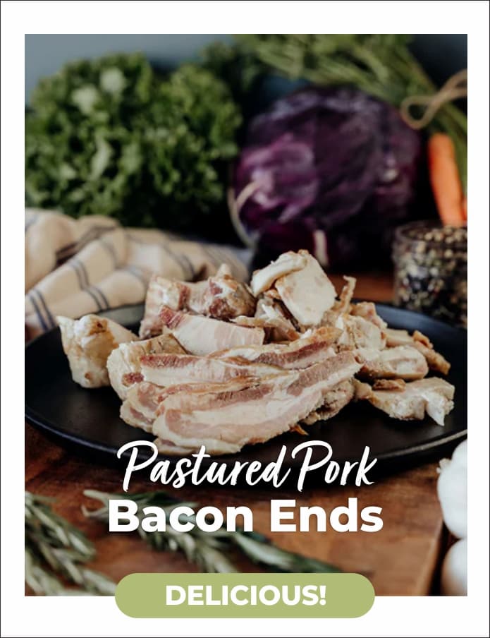 pork bacon ends