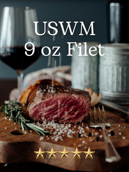9 oz beef filet