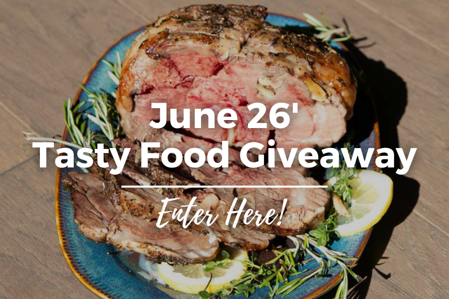 Enter to Win: June 2026 Tasty Food Giveaway
