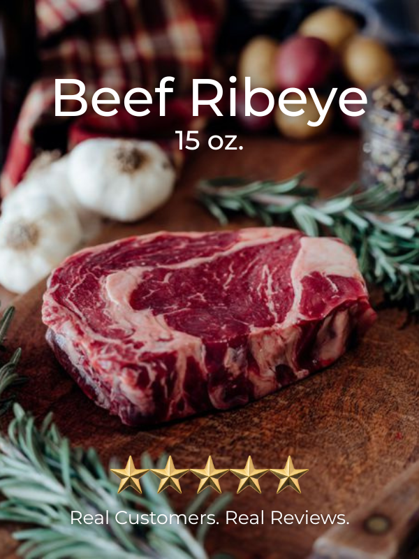 Beef Ribeye - 15 oz