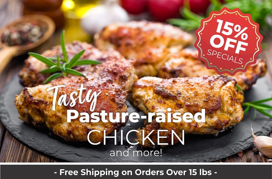 pasture-raised chicken sale