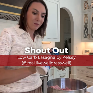 Shout Out: Low Carb Lasagna