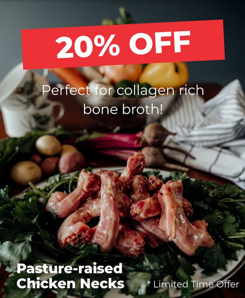 20% OFF Chicken Necks