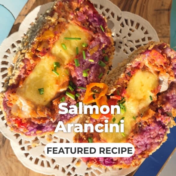 Featured Recipe, Salmon Arancini