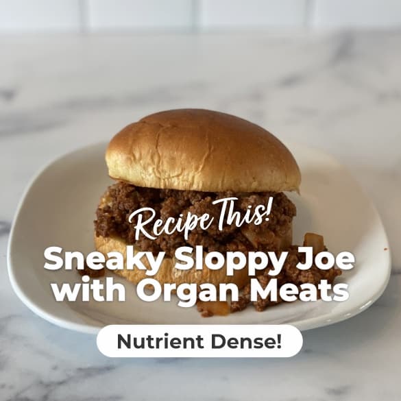 Featured Recipe - Sneaky Sloppy Joes