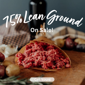 75% Lean Ground - 1lb