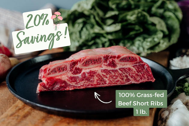 20% OFF Beef Short Ribs