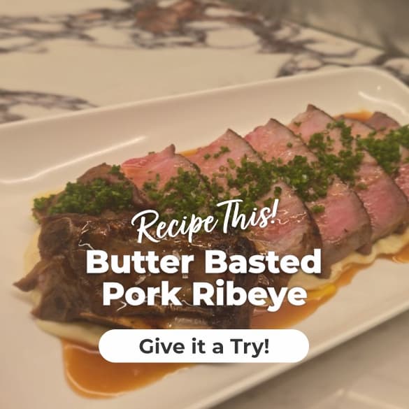 Christian Ross, pork ribeye