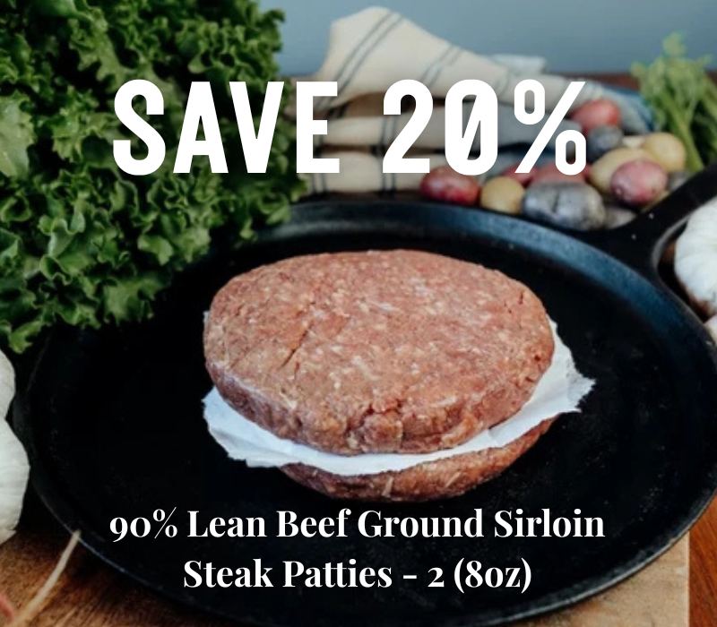 20% Off on Beef Sirloin Patties