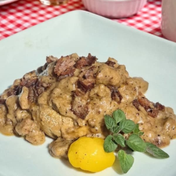 Daniel M - sausage bacon gravy