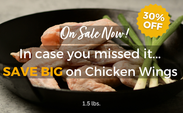 Save Big on Wings - 1.5 lbs.